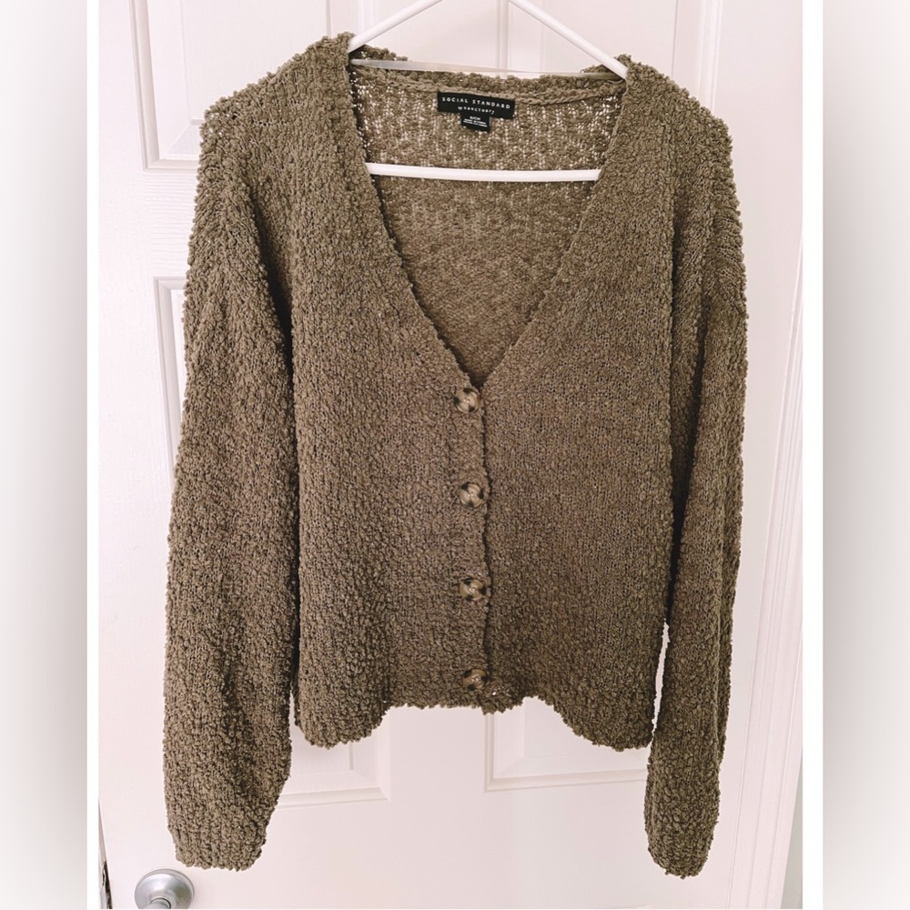 🌷V-neck ultrasoft cardigan-Small - Picture 1 of 5